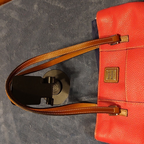 Dooney & Bourke Lexington Pink Pebbled Leather Small Tote $599 Retail. EUC - Picture 16 of 16
